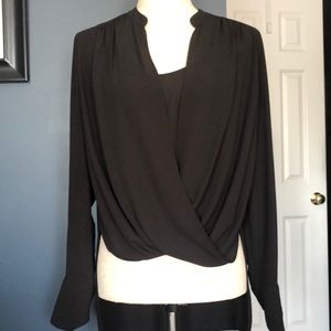 Tank surplus wrap pullover